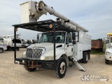 (Houston, TX) Altec LRV-56, Over-Center Bucket Truck mounted behind cab on 2007 International 4300 C