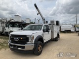 (Houston, TX) Autocrane rear mounted on 2019 Ford F550 4x4 Service Truck Runs, Moves, & Crane Operat