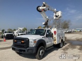 (Kansas City, MO) Altec AT37G, Articulating & Telescopic Bucket mounted behind cab on 2016 Ford F550