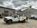 (Emmetsburg, IA) Altec AT200-A, Telescopic Bucket Truck mounted behind cab on 1999 Ford F450 SD Serv