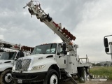 (San Antonio, TX) Terex Commander C4047, Digger Derrick rear mounted on 2012 International 4300 Flat