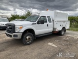 (South Beloit, IL) 2013 Ford F350 4x4 Enclosed High-Top Service Truck Runs & Moves) (Check Engine Li