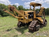 (La Grange, TX) 2012 Vermeer RTX1250 Quad Track Cable Plow Runs, Moves & Operates) (Jump To Start