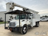 (Houston, TX) Altec LRV-56, Over-Center Bucket Truck mounted behind cab on 2006 International 4300 C