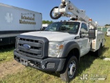 (Joplin, MO) Altec AT37G, Articulating & Telescopic Bucket Truck mounted behind cab on 2016 Ford F55