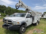 (Joplin, MO) Altec AT40G, Articulating & Telescopic Bucket Truck mounted behind cab on 2013 RAM 5500