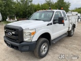 (Des Moines, IA) 2011 Ford F350 4x4 Extended-Cab Enclosed Service Truck Runs & Moves) (Check Engine 