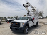 (Kansas City, MO) Altec AT37, Articulating & Telescopic Bucket mounted behind cab on 2016 Ford F550 