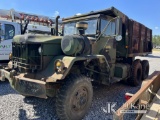 (Covington, LA) 2000 AM General Military 6x6 T/A Dump Truck Not Running, Condition Unknown