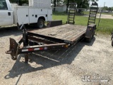 (Topeka, KS) 2006 Monroe Towmaster T/A Tagalong Equipment Trailer Paint & Rust Damage