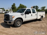 (Shakopee, MN) 2014 Ford F250 SD Crew-Cab Service Truck Runs & Moves) (Paint Damage, Body Damage, Ru