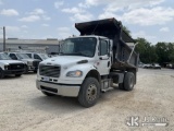 (San Antonio, TX) 2014 Freightliner M2 106 Dump Truck Runs & Moves, Hydraulic Dump Operates But Does