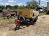 (San Antonio, TX) 2011 Vermeer LP555DT Vacuum Excavation Unit, trailer mounted Runs and Operates. (N