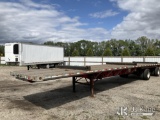 (South Beloit, IL) 2004 Transcraft High Flatbed Trailer Rust Damage