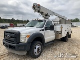 (Robert, LA) Altec AT200-A, Telescopic Non-Insulated Bucket Truck mounted behind cab on 2012 FORD F4