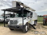 (Houston, TX) HiRanger XT55, Over-Center Bucket Truck mounted behind cab on 2009 International 4300 