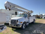 (Boerne, TX) Terex/Telelect Hi-Ranger 5TC-55, Material Handling Bucket Truck rear mounted on 2015 Fo