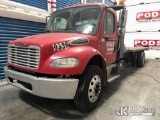 (Humble, TX) 2016 Freightliner M2 106 Flatbed Truck Runs & Moves