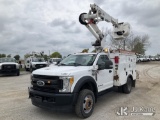(Kansas City, MO) Altec AT37G, Articulating & Telescopic Bucket mounted behind cab on 2017 Ford F550