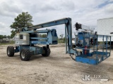 (Kansas City, MO) 2005 Genie Z-60/34 4x4 Self-Propelled Telescopic Manlift, Evergy Unit Runs, Moves,