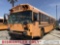 (Jurupa Valley, CA) 2003 Blue Bird All American/All Canadian Flat Nose School Bus Runs & Moves) (CNG
