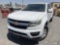(Jurupa Valley, CA) 2017 Chevrolet Colorado Crew-Cab Pickup Truck Runs & Moves