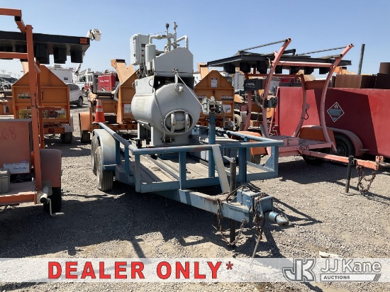 (Jurupa Valley, CA) 1992 Circle Trailer Tank Trailer Not Running, Not Towable, Bad Tires