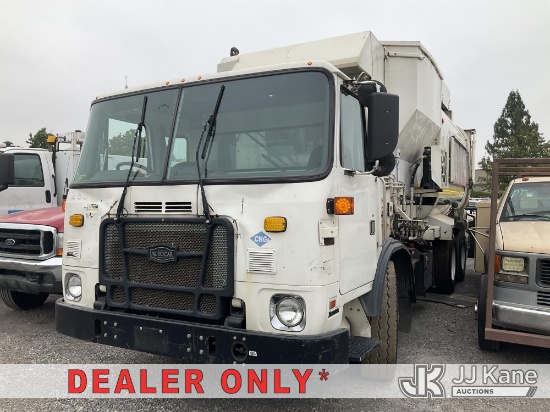 (Jurupa Valley, CA) 2016 Autocar ACX Xpeditor Trash Truck Won't Stay Running, Condition Unknown) (Wh