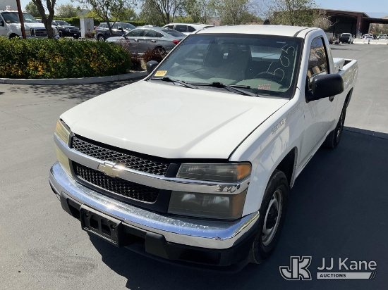 (Jurupa Valley, CA) 2005 Chevrolet Colorado Pickup Truck Runs & Moves