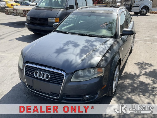 (Jurupa Valley, CA) 2005 Audi A4 Quattro 4-Door Hatch Back Runs & Moves) (Airbag Light On, Trac Cont