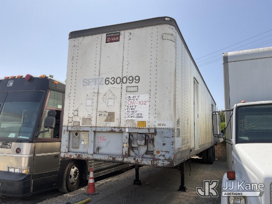 (Jurupa Valley, CA) 1983 Fruehauf FB79-F2-45-102 Trailer