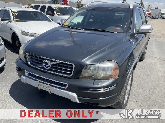 (Jurupa Valley, CA) 2013 Volvo XC90 4-Door Sport Utility Vehicle Runs & Moves) (Check Engine Light O