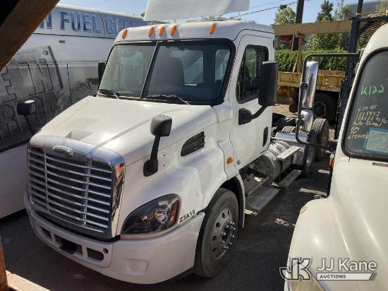 (Jurupa Valley, CA) 2010 Freightliner Cascadia 113 Cab & Chassis Not Running, Condition Unknown