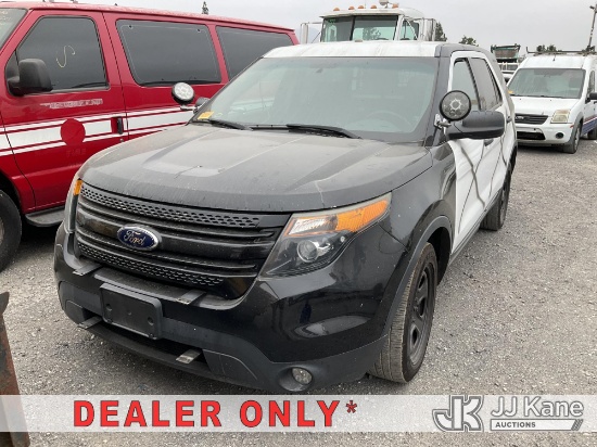 (Jurupa Valley, CA) 2015 Ford Explorer AWD Police Interceptor 4-Door Sport Utility Vehicle Runs & Mo