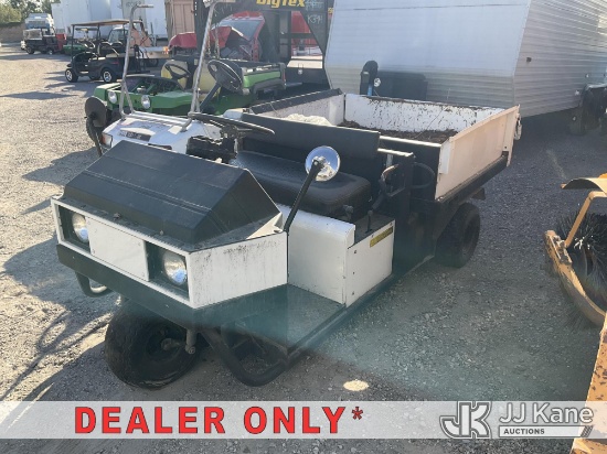 (Jurupa Valley, CA) 1990 Cushman Utility Cart Not Running, Condition Unknown