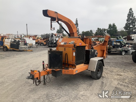 (Jurupa Valley, CA) 2010 Altec CFD1217 Chipper (12in Drum) Runs & Operates) (Seller States: Hour Met
