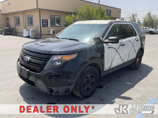 (Jurupa Valley, CA) 2015 Ford Explorer 4-Door Sport Utility Vehicle Runs & Moves, Open Recall