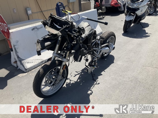 (Jurupa Valley, CA) 2016 BMW R1200RT Motorcycle Not Running, Condition Unknown, Stripped Of Parts, N
