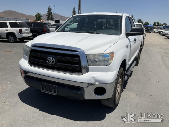 (Jurupa Valley, CA) 2011 Toyota Tundra 4x4 Crew-Cab Pickup Truck Runs & Moves