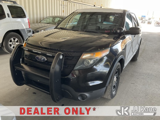 (Jurupa Valley, CA) 2014 Ford Explorer AWD Police Interceptor 4-Door Sport Utility Vehicle Runs & Mo