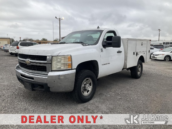 (Jurupa Valley, CA) 2009 Chevrolet Silverado 3500HD 4X4 Service Truck Not Running, Conditioning Unkn