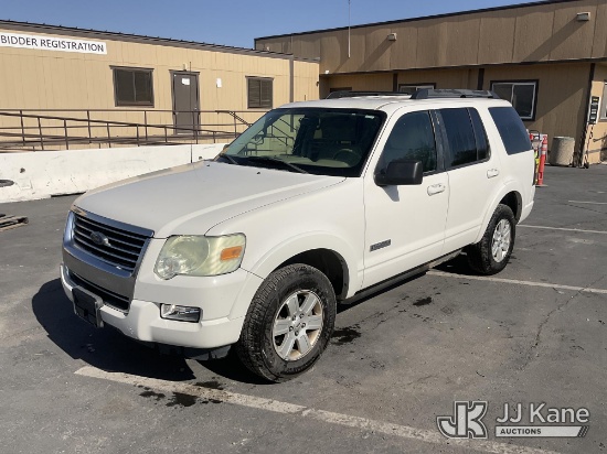(Jurupa Valley, CA) 2008 Ford Explorer 4x4 4-Door Sport Utility Vehicle Runs & Moves