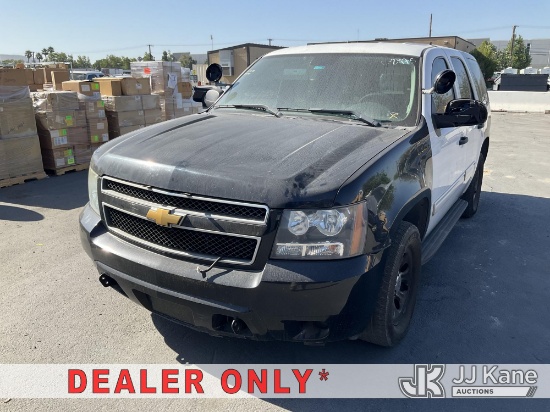 (Jurupa Valley, CA) 2014 Chevrolet Tahoe Police Package 4-Door Sport Utility Vehicle Runs & Moves) (