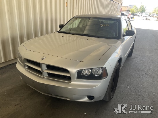 (Jurupa Valley, CA) 2009 Dodge Charger 4-Door Sedan Runs & Moves) (Engine Light On, Missing Catalyti