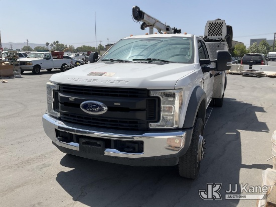 (Jurupa Valley, CA) 2019 Ford F-550 Mechanics Service Truck Runs & Moves