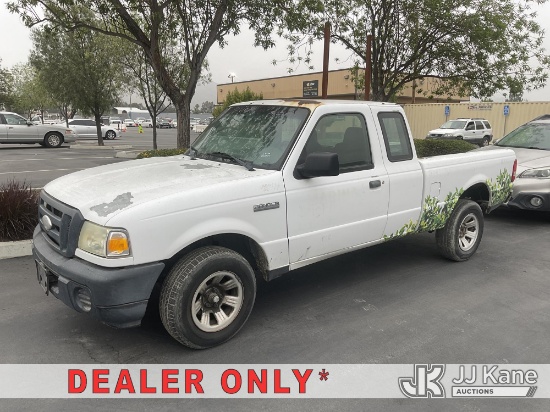 (Jurupa Valley, CA) 2008 Ford Ranger Extended-Cab Pickup Truck Runs & Moves) (Engine Light On