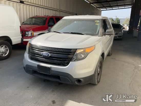 (Jurupa Valley, CA) 2015 Ford Explorer AWD Police Interceptor 4-Door Sport Utility Vehicle Runs & Mo