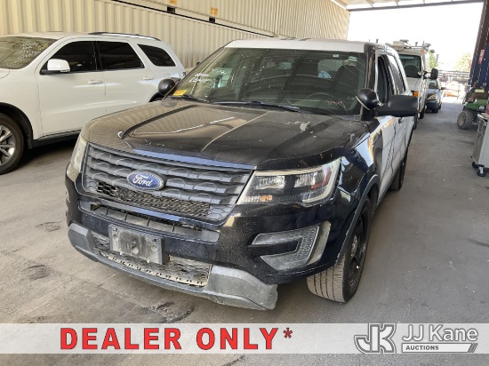 (Jurupa Valley, CA) 2019 Ford Explorer AWD Police Interceptor 4-Door Sport Utility Vehicle Runs & Mo