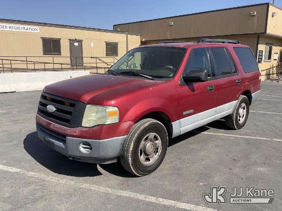 (Jurupa Valley, CA) 2007 Ford Expedition 4X4 4-Door Sport Utility Vehicle Runs & Moves
