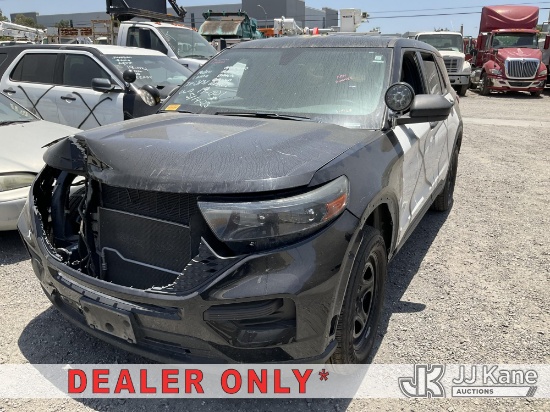 (Jurupa Valley, CA) 2020 Ford Explorer AWD Police Interceptor 4-Door Sport Utility Vehicle Not Runni